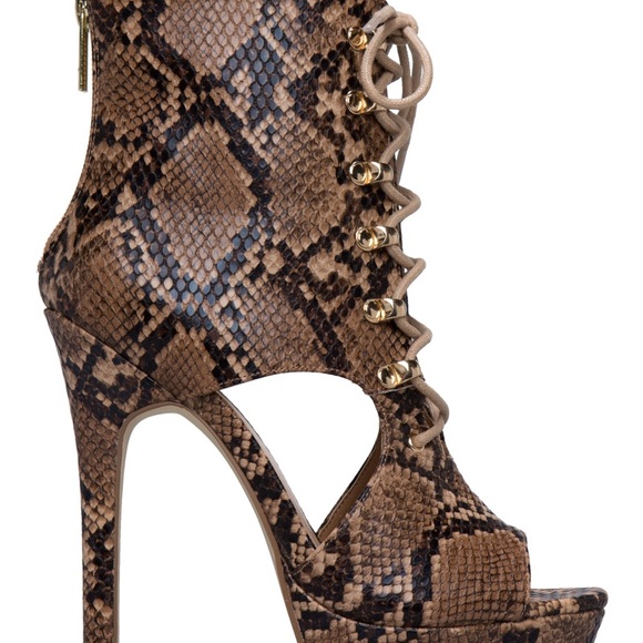 FELICE LACE-UP PLATFORM - Picture 2 of 3